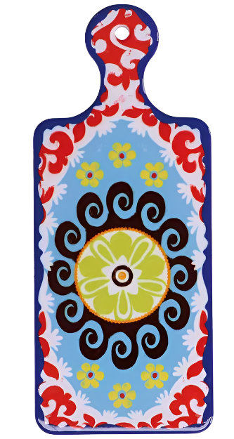 Rose & Tulipani Rectangular Nador Cutting Board 12x29cm