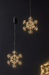 Lightstyle London Snowflake Battery Light 20cm