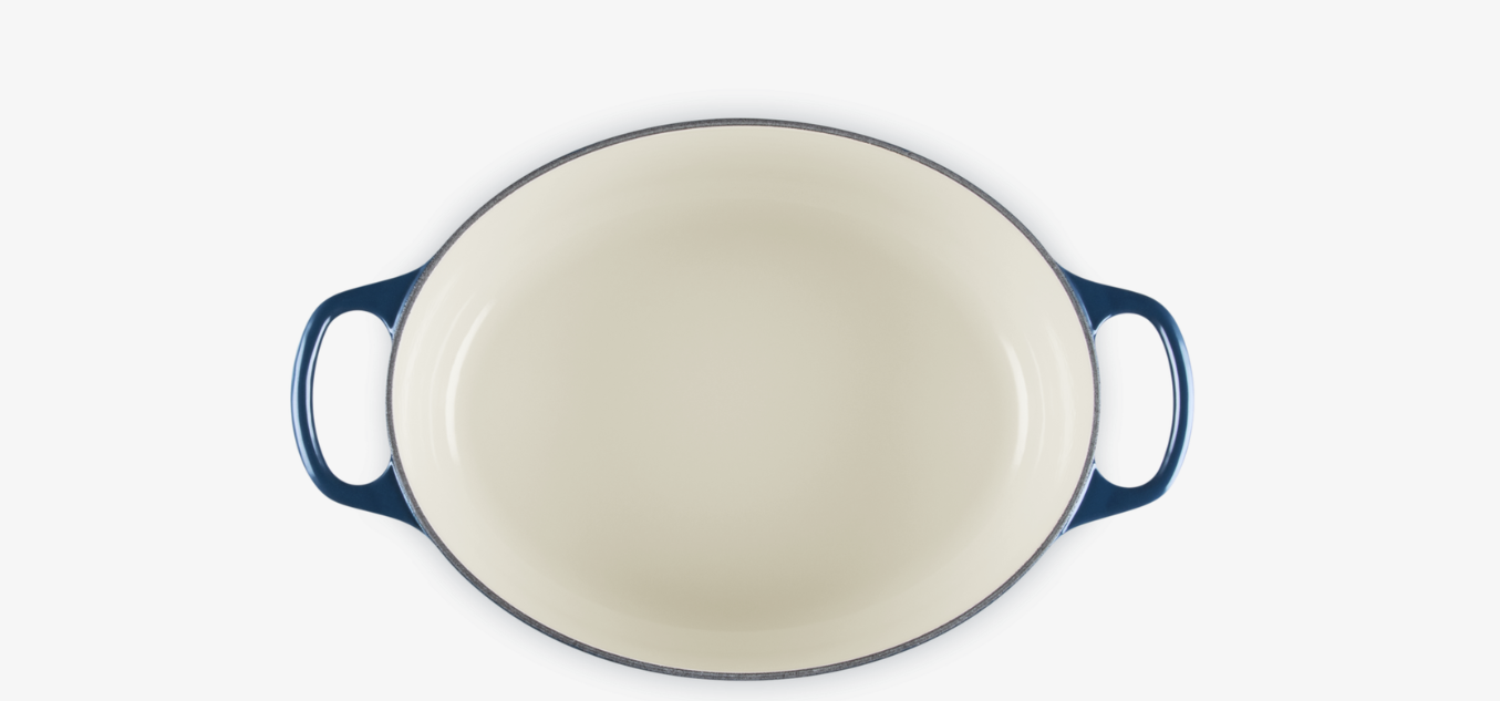 Le Creuset Nuit Cast Iron Oval Casserole 27 cm / 4.1L