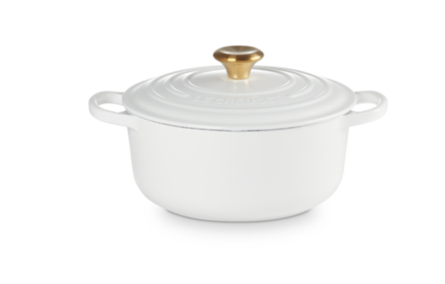 Le Creuset Cast Iron White (4 sizes available round & oval)