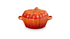 Le Creuset Stoneware Pumpkin Mini Casserole 0.35 L