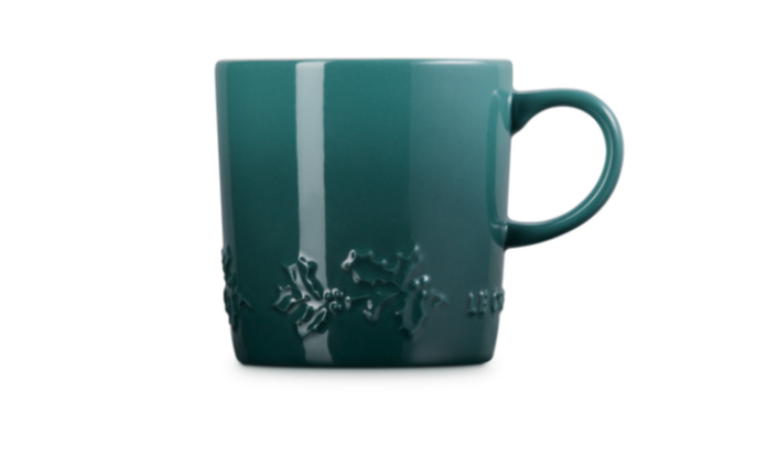 Le Creuset Holly Collection, Stoneware Holly Mug 350ml