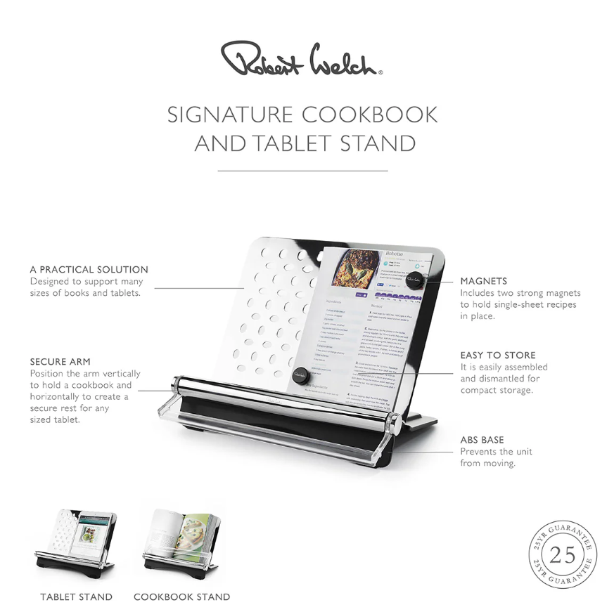 Robert Welch Signature V Cookbook & Tablet Stand