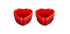 Le Heart Collection Stoneware Set of 2 Heart Ramekin 11 cm / 0.3L (Available in 2 Colours)