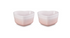 Le Heart Collection Stoneware Set of 2 Heart Ramekin 11 cm / 0.3L (Available in 2 Colours)