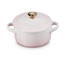 Le Creuset Heart Collection Stoneware Petite Casserole with Gold Heart Knob 10 cm / 0.25L(Available In 3 Colours)