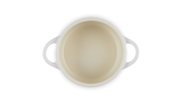 Le Creuset Heart Collection Stoneware Petite Casserole with Gold Heart Knob 10 cm / 0.25L(Available In 3 Colours)