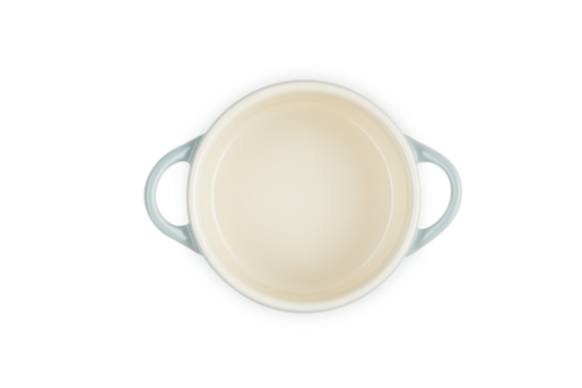 Le Creuset Heart Collection Stoneware Petite Casserole with Gold Heart Knob 10 cm / 0.25L(Available In 3 Colours)