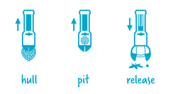 Dreamfarm Hullapit Berry Huller & Pitter