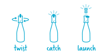 Dreamfarm Champop Champagne Popper Cork Catcher