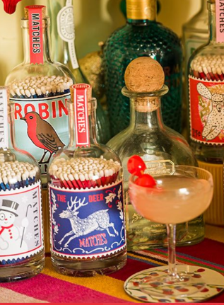 Archivist The Stag Stamp Match Bottle