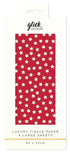 Glick Red Star Tissue Paper