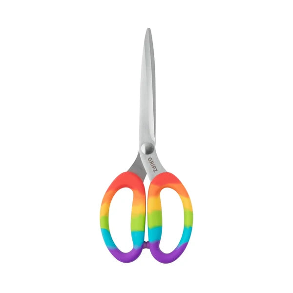 Taylor's Eye Witness Rainbow Gripz Household Scissors