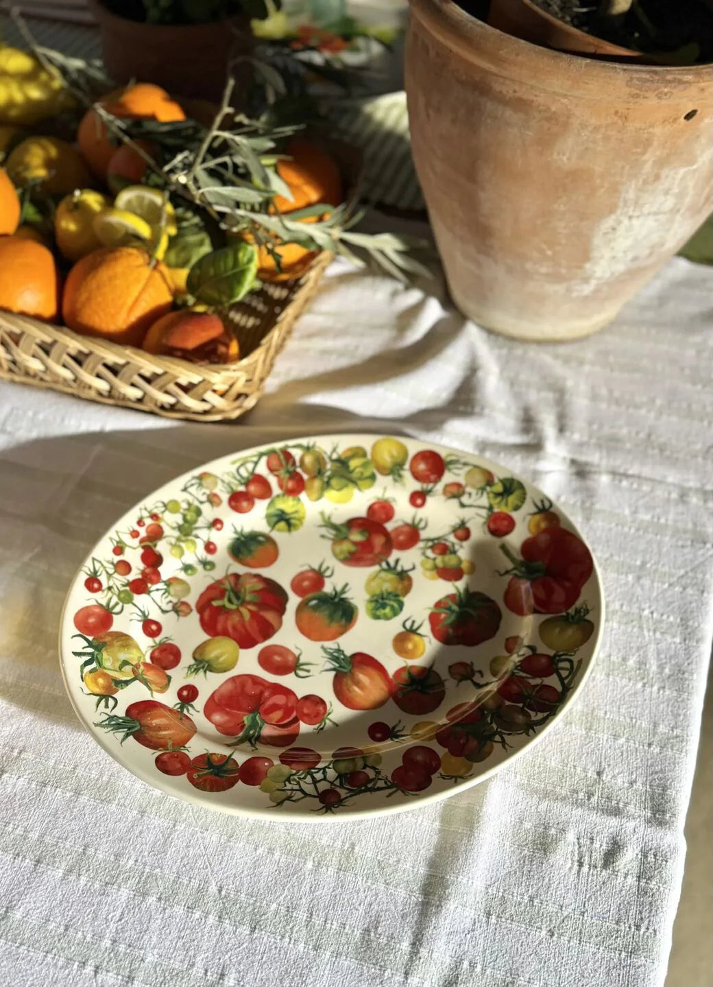 Emma Bridgewater Vegetable Garden Tomatoes Medium Oval Platter