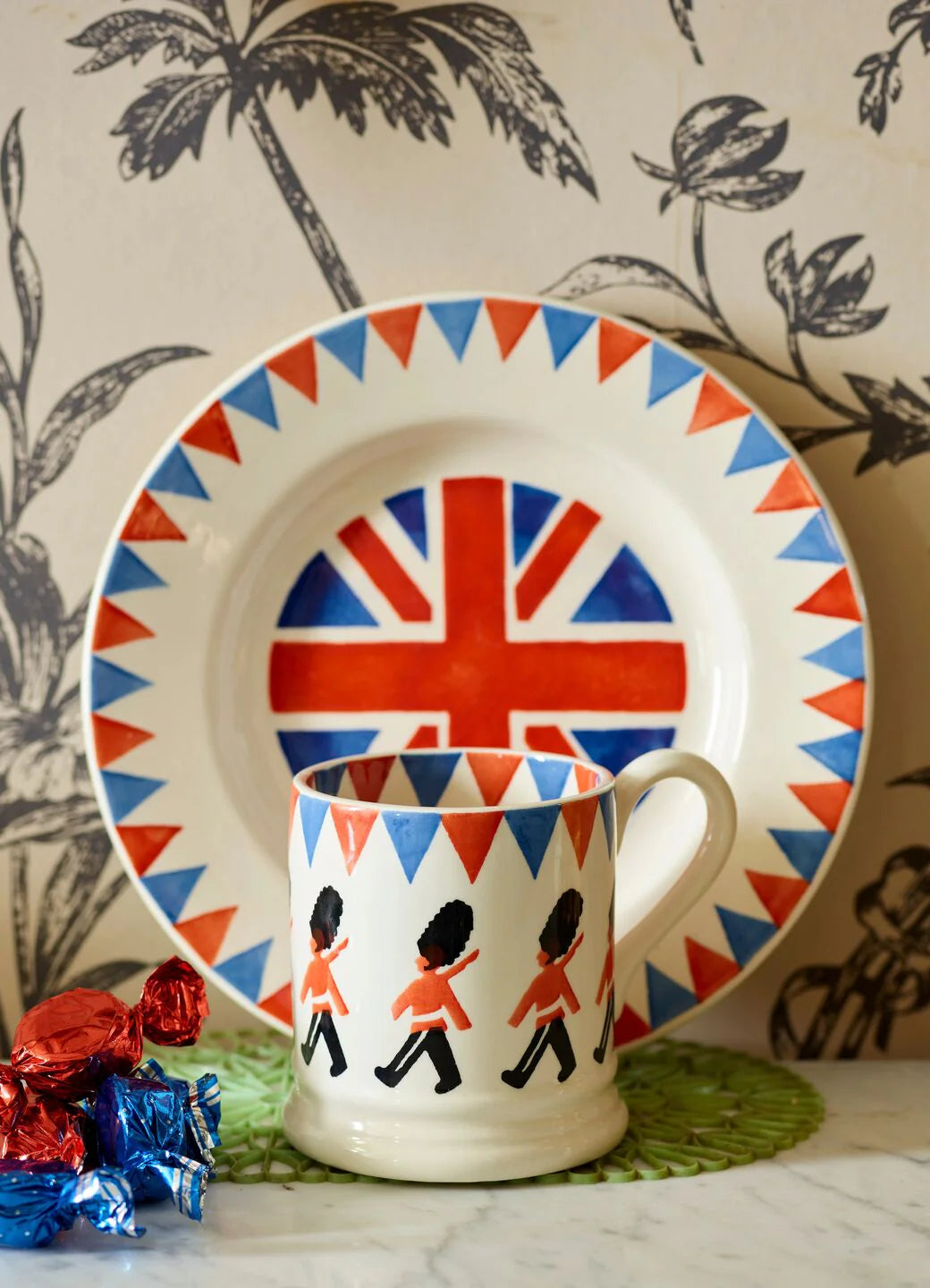 Emma Bridgewater Union Jack Truly Great 8 1/2 Inch Plate