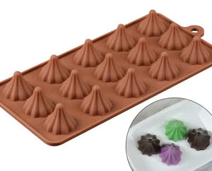 Wax Melt Moulds & Supplies Triangle Swirl Mould