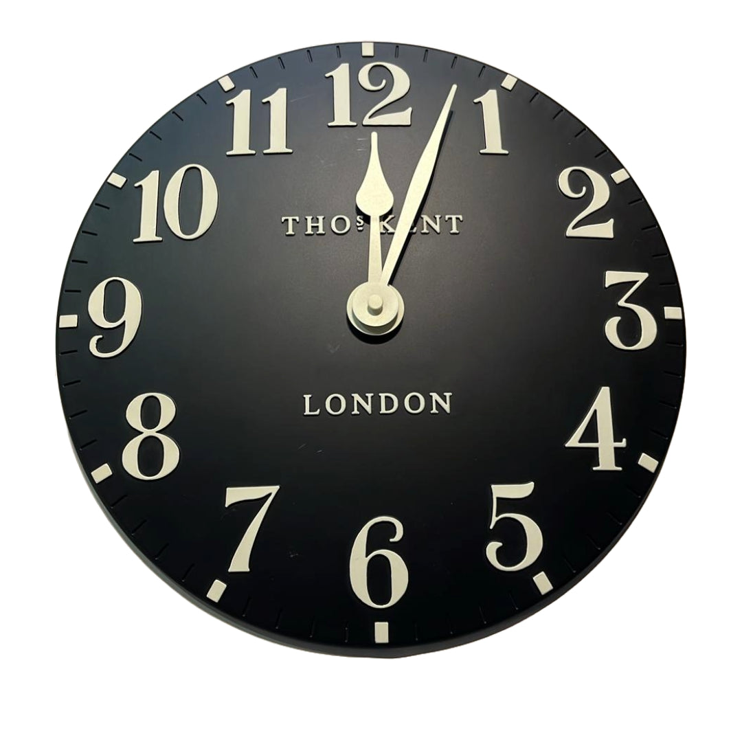 Thomas Kent - 12” Arabic Forest Wall Clock