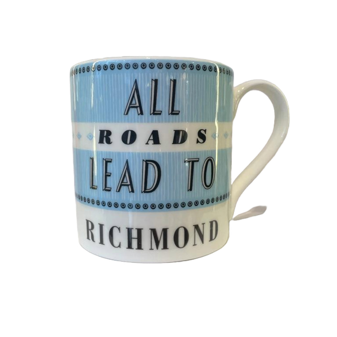 Repeat Repeat The Pavilion All Roads Richmond Mug Blue