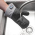 Zeal SteamStop™ Silicone Single Stripe Oven Glove, Dark Grey