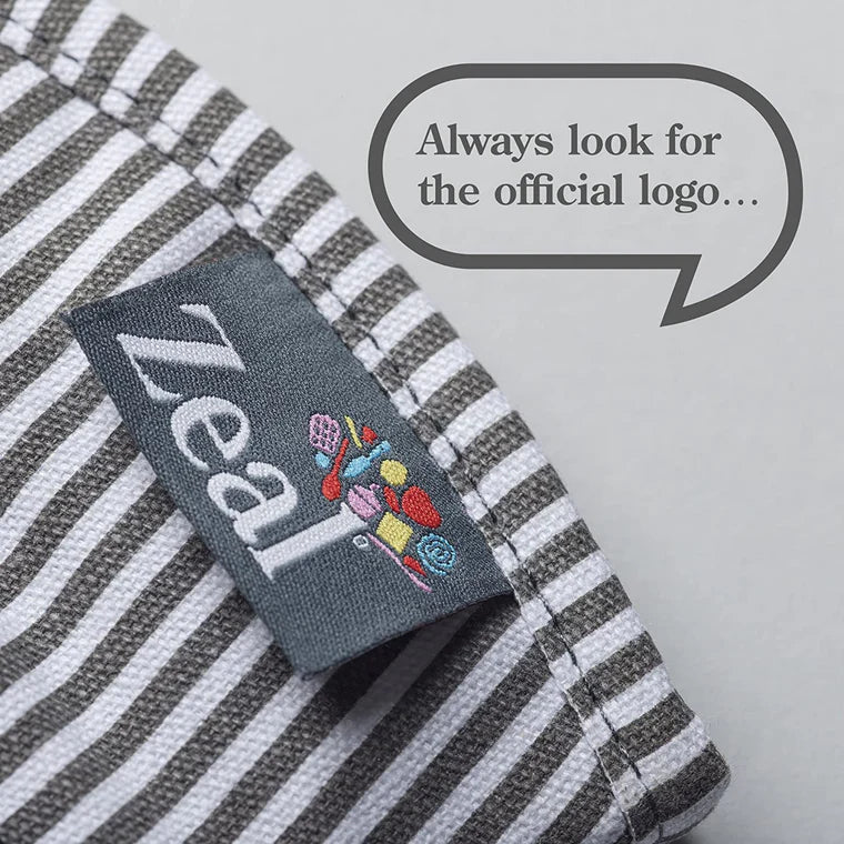 Zeal SteamStop™ Silicone Single Stripe Oven Glove, Dark Grey