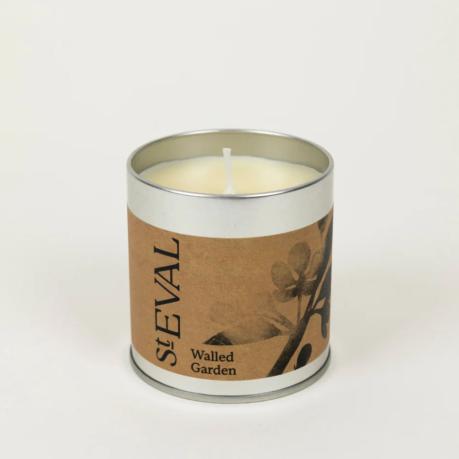 St Eval Walled Garden, Scented Tin Candle
