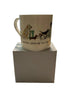 This Is Nessie Dog Lovers Welly Boot Mug, "Walking The Dog In Richmond Park"