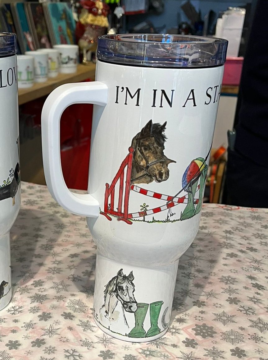 This is Nessie Stable Relationship Giant Thermal 'Stanley' Mug