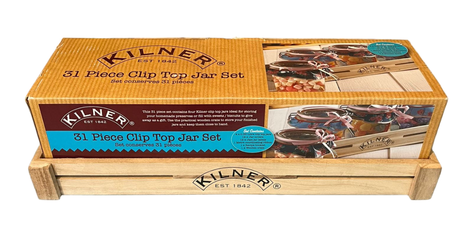 Kilner 31 Piece Clip Top Gift Set