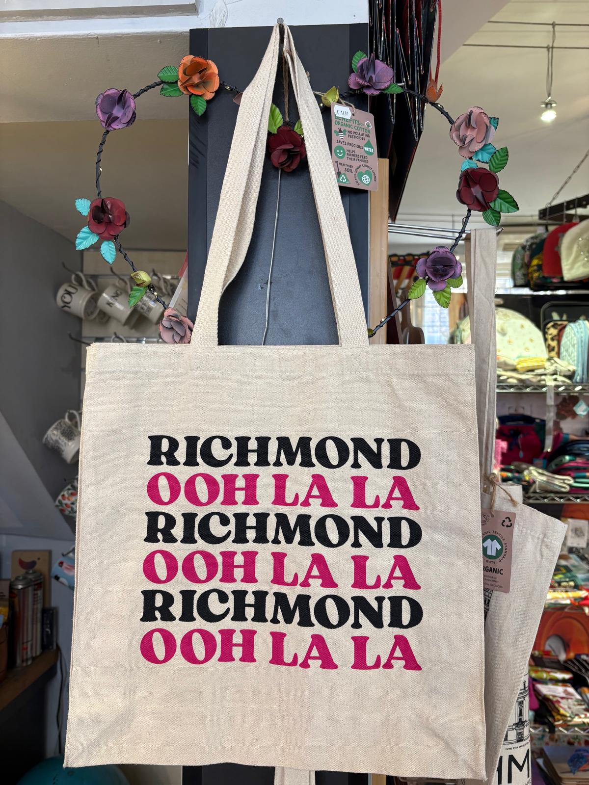 Richmond Green Design “Ooh La La Richmond" Tote Bag