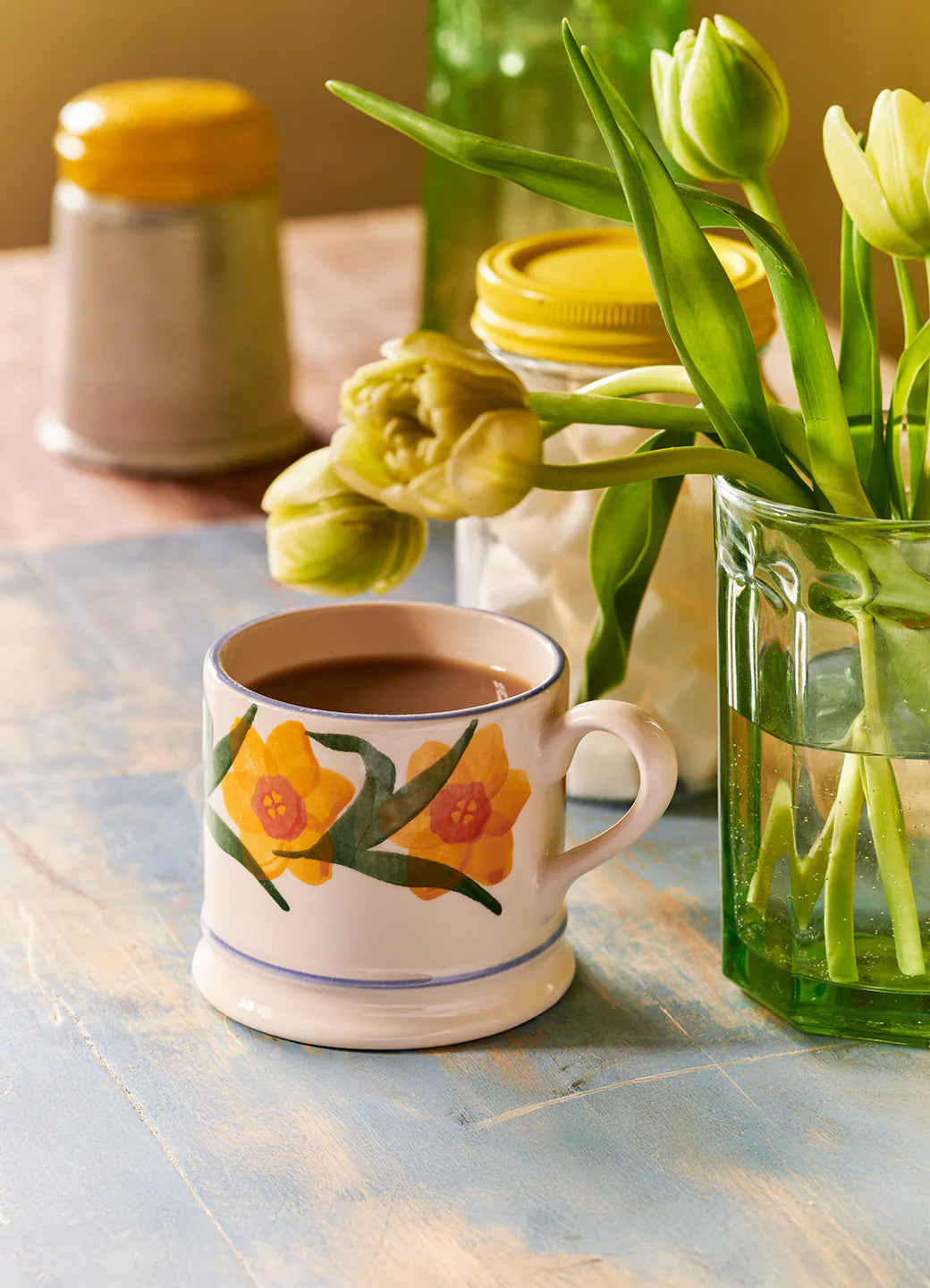 Emma Bridgewater NEW Windblown Daffodils Small Mug