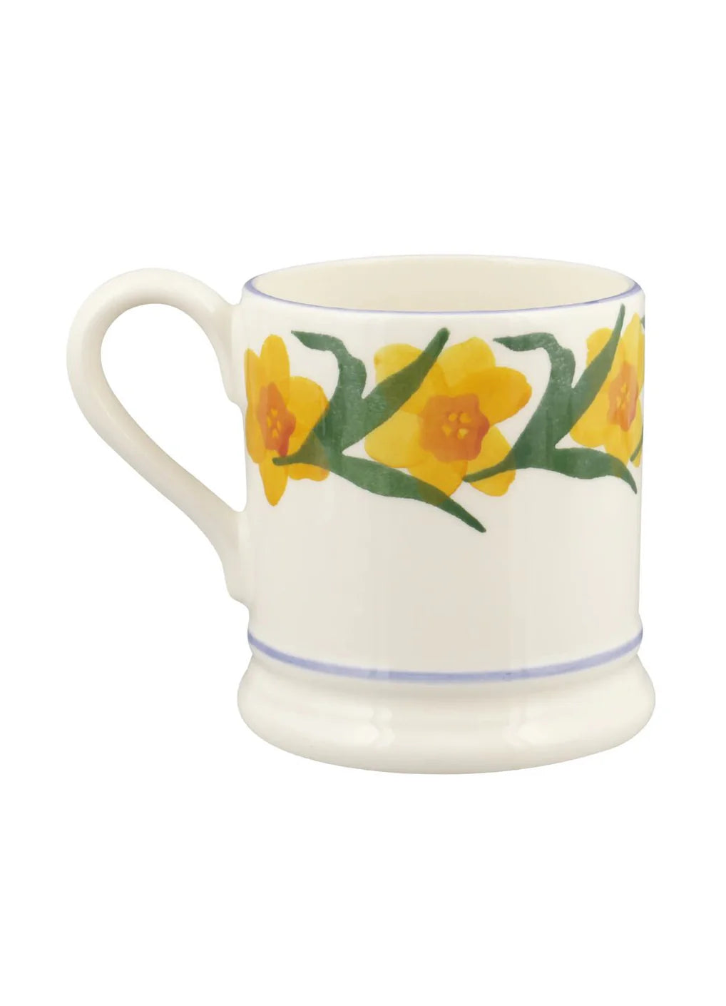 Emma Bridgewater NEW Windblown Daffodils 1/2 Pint Mug