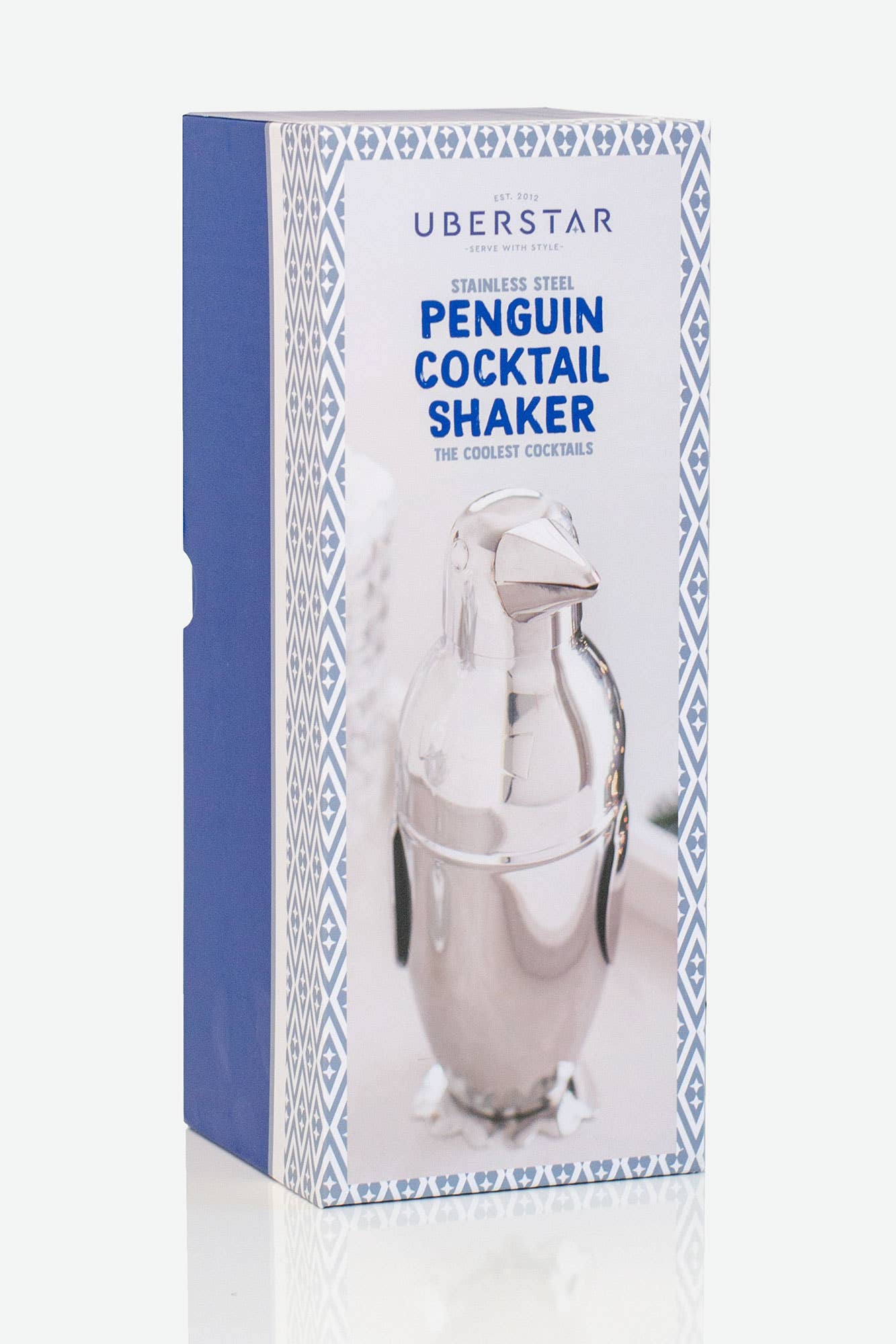 Uberstar Penguin Cocktail Shaker - Stainless Steel