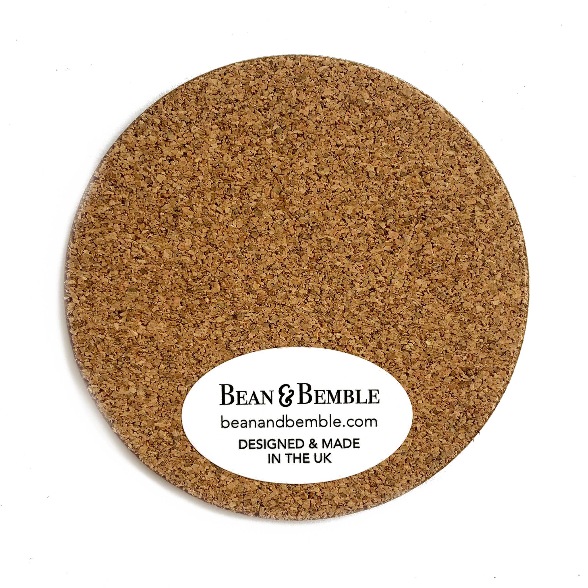 Bean & Bemble Coaster Melamine Wooden London Souvenir - Piccadilly Circus