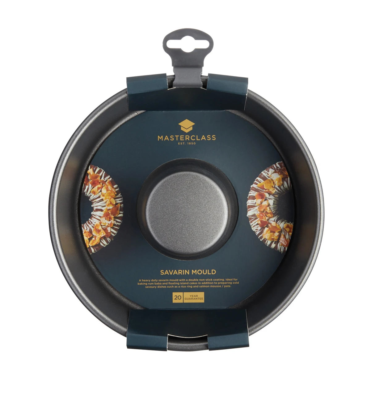 MasterClass Non-Stick Savarin Cake Pan, 20cm