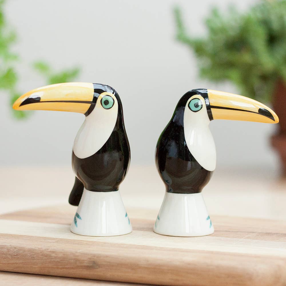 Hannah Turner Toucan Salt and Pepper Shakers