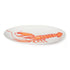 BlissHome Extra Large Platter Orange Lobster | Oval Serving Platter