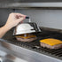 Fox Run Outset Stainless Steel Cheese Melting Dome, 7.5” x 7.5” x 4”