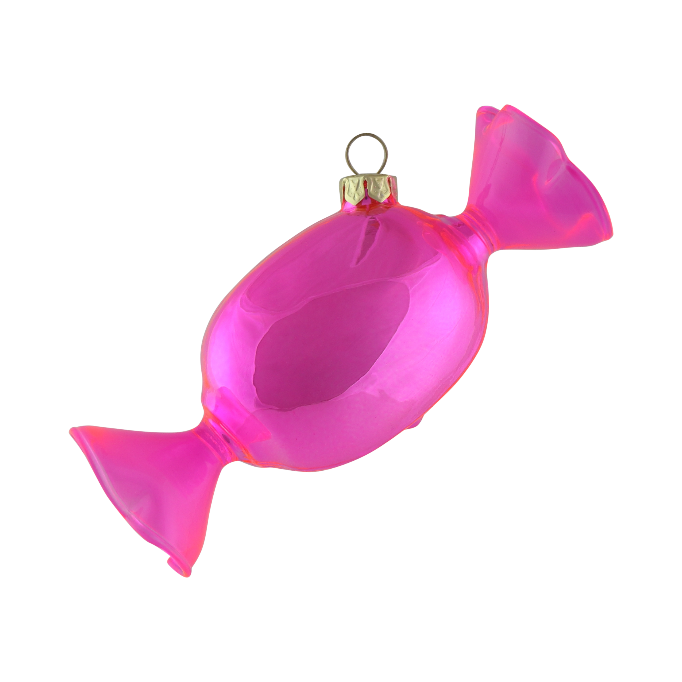 studio THIE Sweetie Glass Decoration, 12cm: Pink