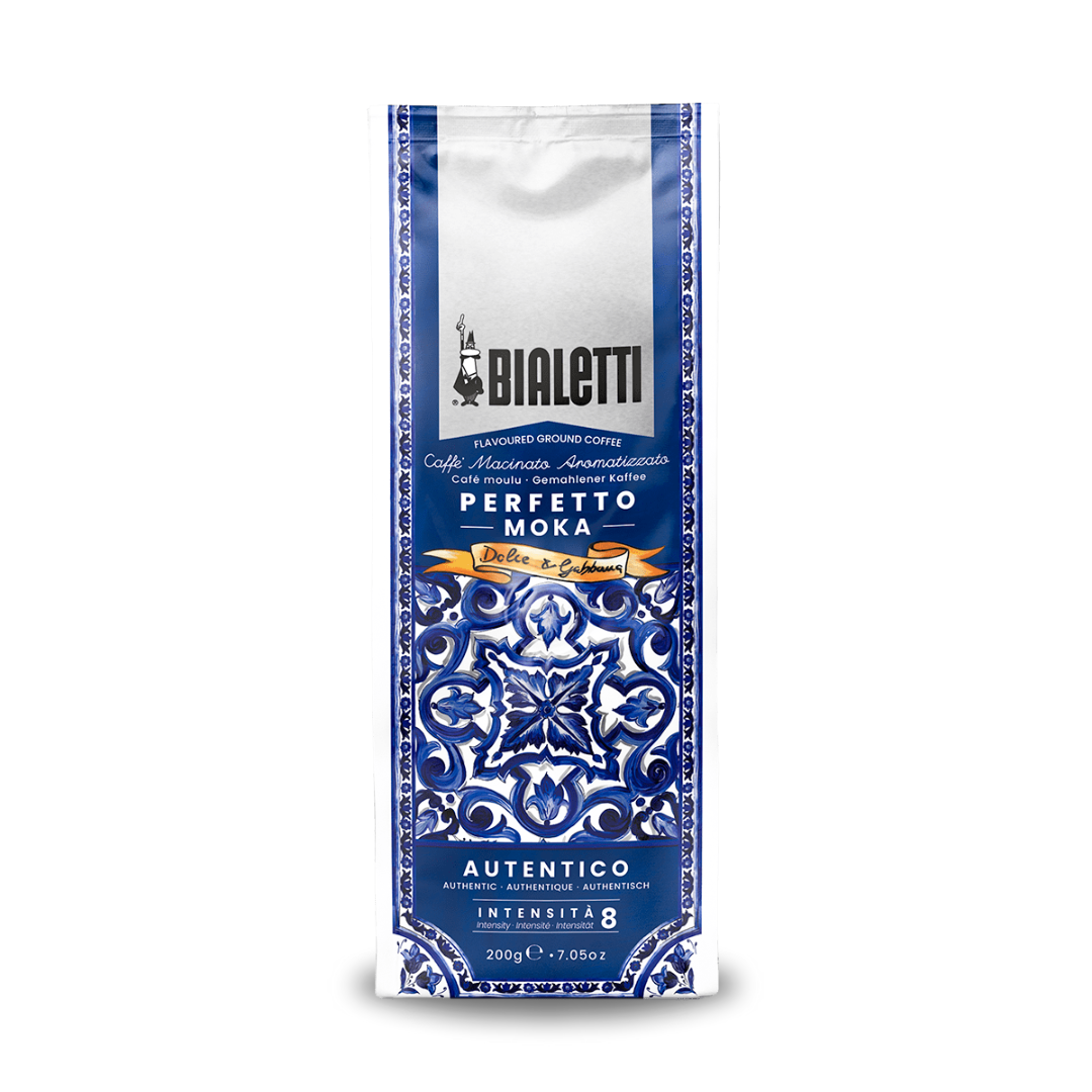 Bialetti X Dolce&Gabbana Blue Mediterranean Ground Coffee: Coffee and Tin / 250g