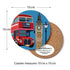 Bean & Bemble Coaster Melamine Wooden London Souvenir - London Bus Big Ben