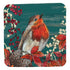 Dollyhotdogs Christmas Robin Coaster