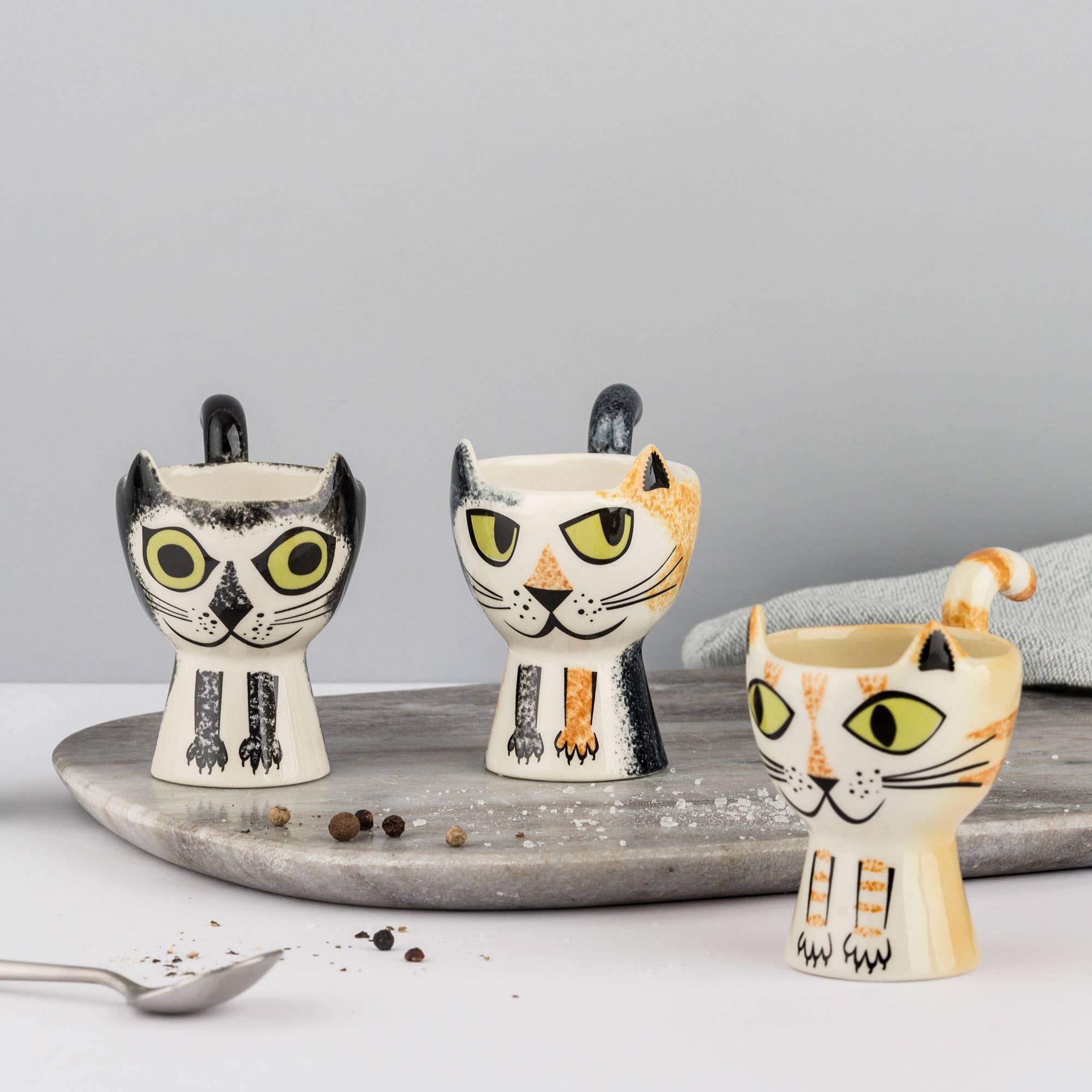 Hannah Turner Ginger Cat Egg Cup