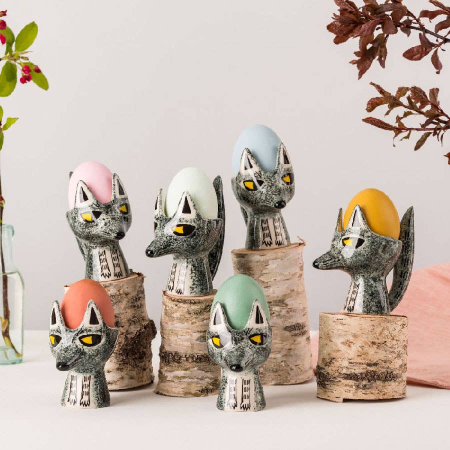 Hannah Turner Wolf Egg Cup