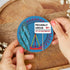 Bean & Bemble Coaster Melamine Wooden London Souvenir - Piccadilly Circus