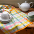 Bright Gingham Tea Towel