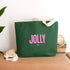 Alphabet Bags Jolly (Tired) - Forest Green Tote Bag