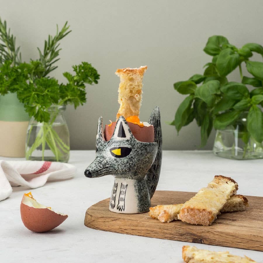 Hannah Turner Wolf Egg Cup