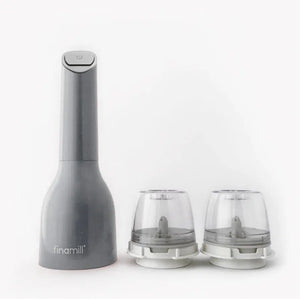 FinaMill Battery Pepper Mill & Spice Grinder in One Plus 2 Pods Included