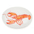 BlissHome Extra Large Platter Orange Lobster | Oval Serving Platter