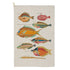 Blisshome Fantastical Fish Tea Towel 100% Linen - 47x73cm